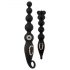 ANOS Anal Beads - Vibrating Anal Beads (Black)