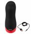 WYNE 01 - Rechargeable, Vibrating & Warming Masturbator (Black)