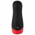 WYNE 01 - Battery-Powered, Vibrating-Suction, Warming Masturbator (Black) 