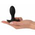 ANOS - Rechargeable, Waterproof Prostate Vibrator (Black) 