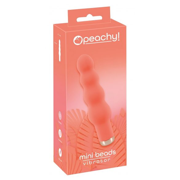 You2Toys Peachy! Mini Beads - Rechargeable Beaded Vibrator (Peach) 