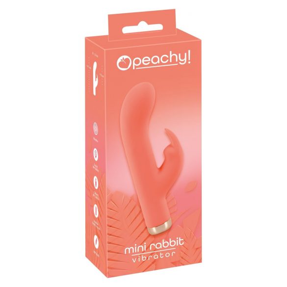 You2Toys Peachy! Mini Rabbit - Rechargeable Bunny Vibrator (Peach) 