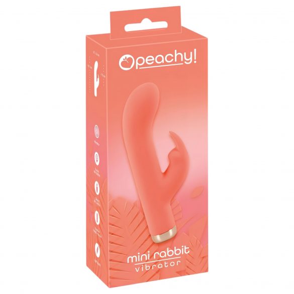 You2Toys Peachy! Mini Rabbit - Rechargeable Bunny Vibrator (Peach) 