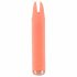 Peachy! Mini Bunny - Rechargeable Bunny Clitoral Vibrator (Peach) 