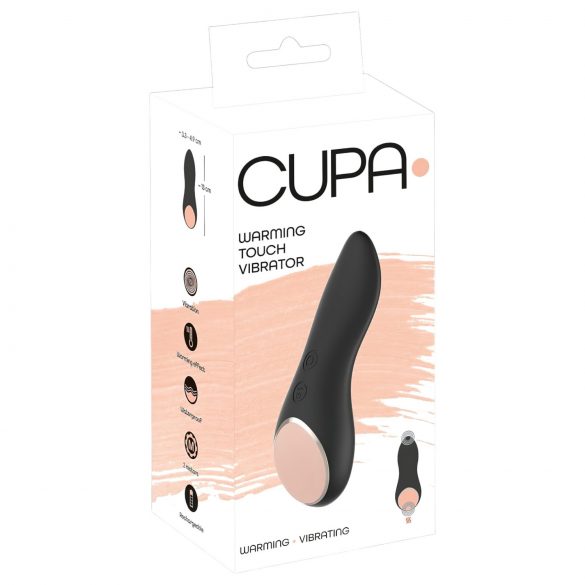 You2Toys CUPA - Rechargeable Warming Clitoral Vibrator (Black)