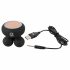 You2Toys CUPA Mini - Rechargeable, Warming Massage Vibrator (Black) 