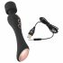 You2Toys CUPA Wand - Rechargeable 2in1 Massage Vibrator (Black) 