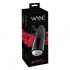 WYNE 02 - Rechargeable Vibrating Suction Masturbator (Black-White) 