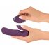 Javida RC - Wireless 2-Function Clitoral Vibrator (Purple) 