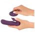 Javida RC - Wireless 2-Function Clitoral Vibrator (Purple) 