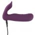 Javida RC - Wireless 2-Function Clitoral Vibrator (Purple) 