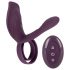 Couples Choice - Rechargeable Wireless Penis Ring (Purple) 