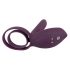 Couples Choice - Rechargeable Wireless Penis Ring (Purple) 