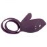 Couples Choice - Rechargeable Wireless Penis Ring (Purple) 