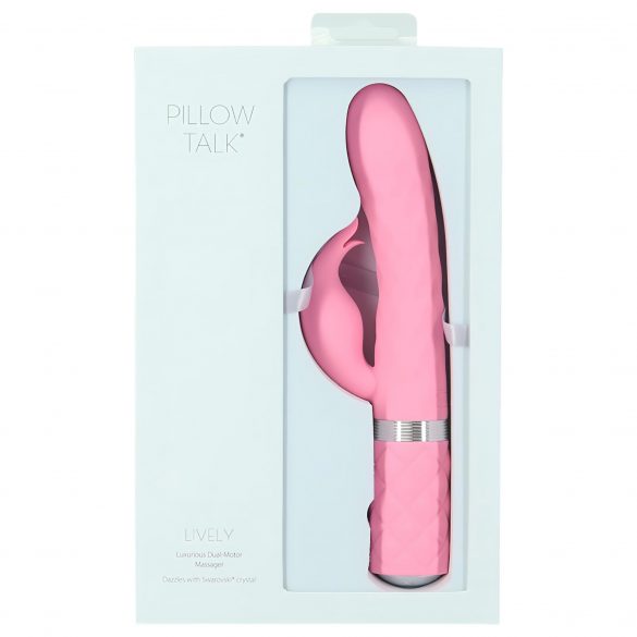 Pillow Talk Lively - Rechargeable Clitoral Vibrator (Pink) 