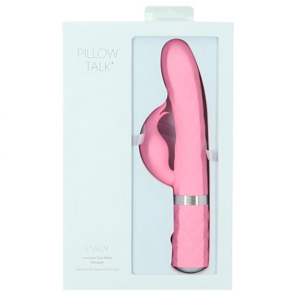 Pillow Talk Lively - rechargeable, clitoral arm vibrator (pink)