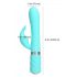 Pillow Talk Lively - Rechargeable Clitoral Vibrator (Turquoise) 