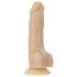 Naked Addiction Rotating 7 - Rechargeable, Rotating Vibrator (18cm) - Natural