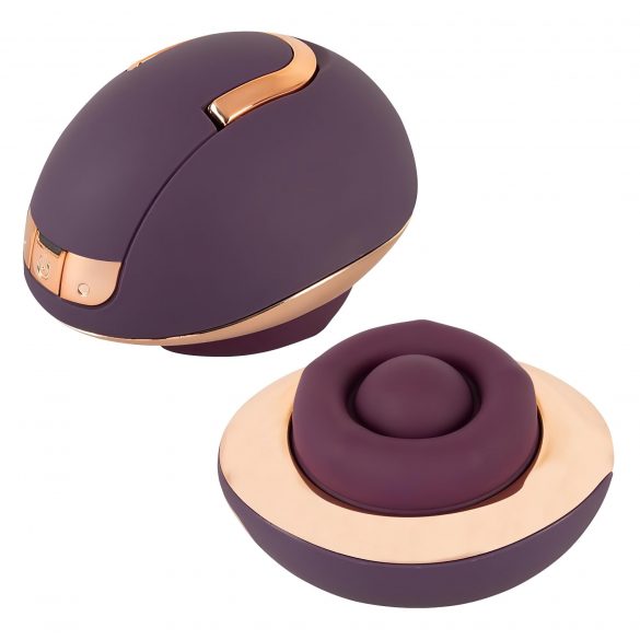 Belou - Rechargeable, Rotating Vulva Massage Vibrator (Purple) 