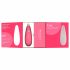 Womanizer Premium 2 - Rechargeable, Waterproof Clitoral Stimulator (Pink) 