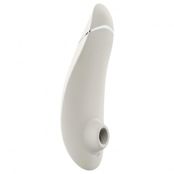 Womanizer Premium 2 - Rechargeable Air-Pulse Clitoral Stimulator (White) 