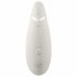 Womanizer Premium 2 - Rechargeable Air-Pulse Clitoral Stimulator (White) 