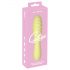 Cuties Mini 3 - Rechargeable, Waterproof, Wand Vibrator (Yellow) 