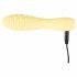 Cuties Mini 3 - Rechargeable, Waterproof, Wand Vibrator (Yellow) 