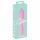 Cuties Mini 3 - Rechargeable, Waterproof, Ribbed Vibrator (Pink) 