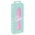 Cuties Mini 3 - Rechargeable, Waterproof, Ribbed Vibrator (Pink) 