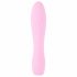 Cuties Mini 3 - Rechargeable, Waterproof, Ribbed Vibrator (Pink) 