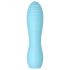 Cuties Mini 3 - Rechargeable, Waterproof, Ribbed Vibrator (Turquoise) 