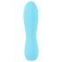 Cuties Mini 3 - Rechargeable, Waterproof, Ribbed Vibrator (Turquoise) 