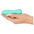 Cuties Mini 3 - Rechargeable, Waterproof, Geometric Vibrator (Green) 