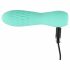 Cuties Mini 3 - Rechargeable, Waterproof, Geometric Vibrator (Green) 