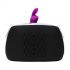 Happy Rabbit Vibrating Cock Ring with Storage Pouch (Purple) 