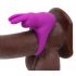 Happy Rabbit Vibrating Cock Ring with Storage Pouch (Purple) 