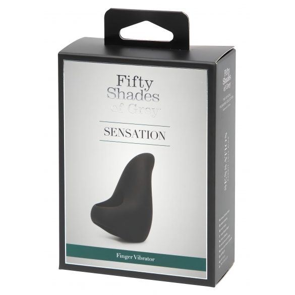 Fifty Shades of Grey Sensation Finger Vibrator (Black) 