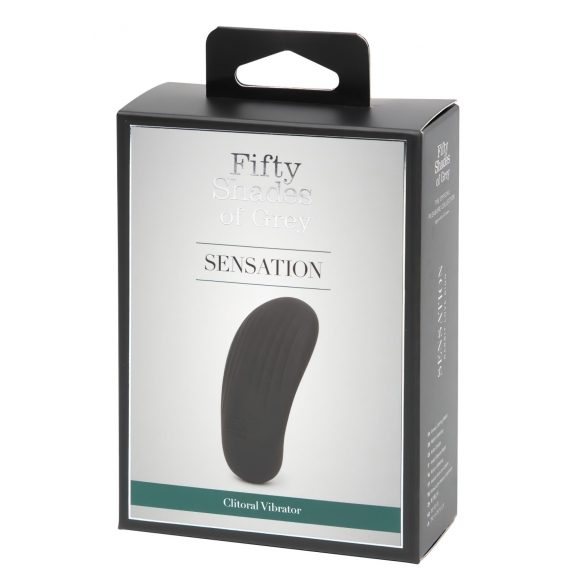 Fifty Shades of Grey Sensation - Rechargeable Clitoral Vibrator (Black) 