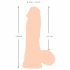 Natural Skin Dildo - 20cm (Natural) 