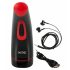 WYNE 03 - Black Rechargeable Vibrating & Suction Pleasure Device