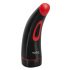 WYNE 03 - Rechargeable Vibrating Suction Masturbator (Black) 