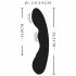 XOUXOU - rechargeable, waterproof G-spot vibrator (black) 