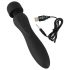 XOUXOU - Rechargeable Electric Massage Vibrator (Black)