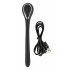 Battery Operated Urethral Vibrator (0.6-1.1cm) - Black 