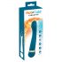 Hot 'n Cold - rechargeable G-spot vibrator (turquoise)