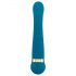 Hot 'n Cold - rechargeable G-spot vibrator (turquoise)