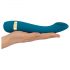 Hot 'n Cold - rechargeable G-spot vibrator (turquoise)