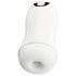 STROKER - Rechargeable Suction Vibrating Masturbator (White) 