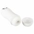 STROKER - Rechargeable Suction Vibrating Masturbator (White) 